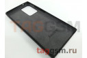 Задняя накладка для Samsung N985F Galaxy Note 20 Ultra (силикон, матовая, черная) Faison