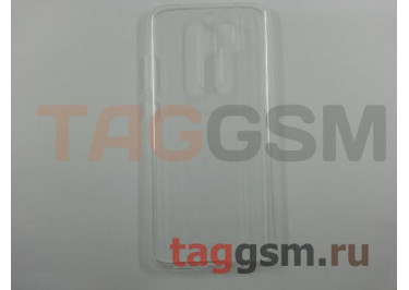 Задняя накладка для Xiaomi Redmi Note 8 Pro (силикон, ультратонкая, прозрачная), техпак