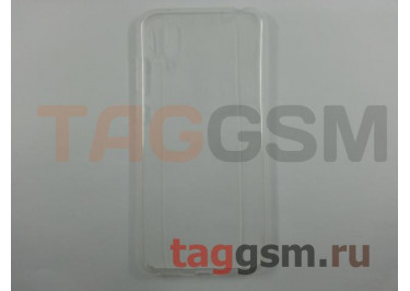 Задняя накладка для Huawei Y7 Pro (2019) (силикон, ультратонкая, прозрачная), техпак