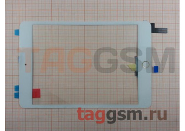 Тачскрин для iPad mini 4 (A1538 / A1550) + золотая кнопка Home (белый), ориг