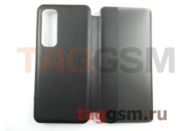 Чехол-книжка для Xiaomi Mi Note 10 Lite (Smart View Flip Case) (черный)