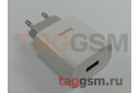 Блок питания USB (сеть) 2100mA (белый) (C72A) HOCO