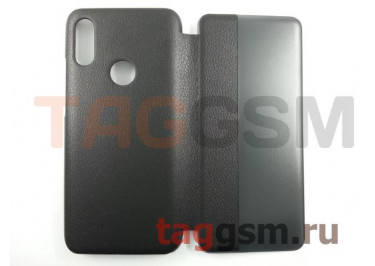Чехол-книжка для Xiaomi Redmi 7 (Smart View Flip Case) (черный)