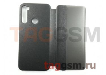 Чехол-книжка для Xiaomi Redmi Note 8T (Smart View Flip Case) (черный)