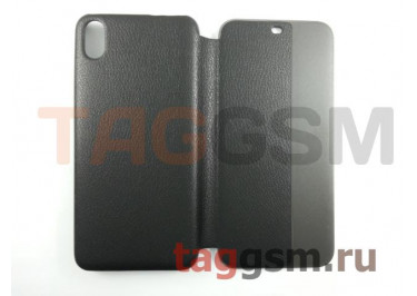 Чехол-книжка для Xiaomi Redmi 7A (Smart View Flip Case) (черный)