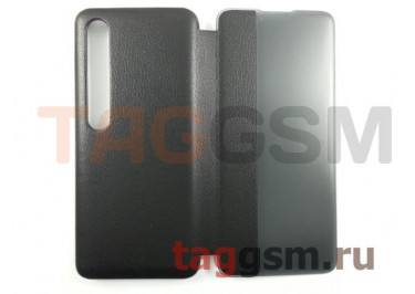 Чехол-книжка для Xiaomi Mi 10 (Smart View Flip Case) (черный)