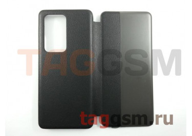 Чехол-книжка для Huawei P40 Pro Plus (Smart View Flip Case) (черный)