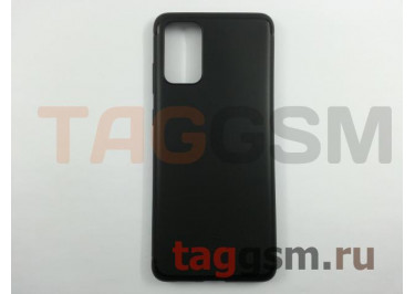 Задняя накладка для Samsung G985 Galaxy S20 Plus (2020) (силикон, черная) Baseus