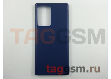 Задняя накладка для Samsung N985F Galaxy Note 20 Ultra (силикон, синяя) Baseus