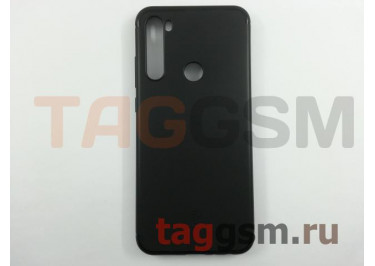 Задняя накладка для Xiaomi Redmi Note 8T (силикон, черная) Baseus