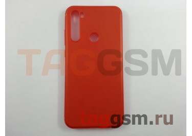 Задняя накладка для Xiaomi Redmi Note 8T (силикон, красная) Baseus