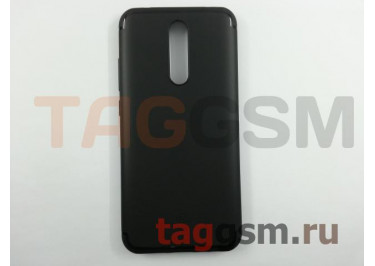 Задняя накладка для Xiaomi Redmi 8 (силикон, черная) Baseus