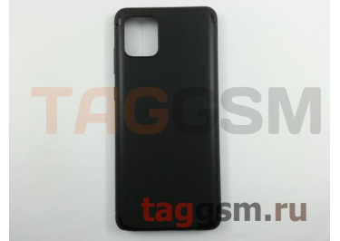 Задняя накладка для Samsung N770 Galaxy Note 10 Lite (силикон, черная) Baseus