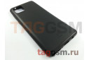 Задняя накладка для Samsung N770 Galaxy Note 10 Lite (силикон, черная) Baseus