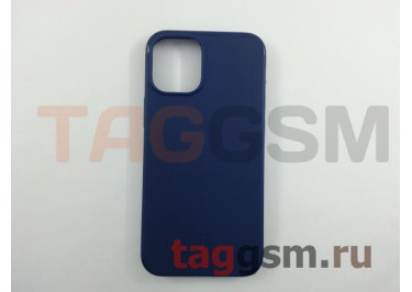 Задняя накладка для iPhone 12 mini (силикон, синяя) Baseus