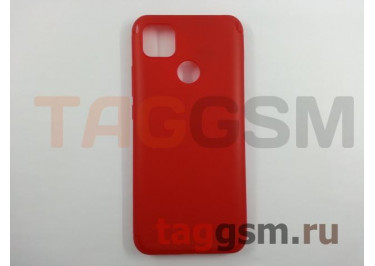 Задняя накладка для Xiaomi Redmi 9C (силикон, красная) Baseus