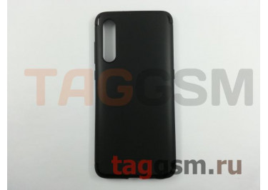 Задняя накладка для Xiaomi Mi 9 (силикон, черная) Baseus