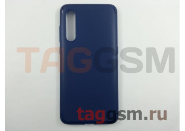 Задняя накладка для Xiaomi Mi 9 (силикон, синяя) Baseus