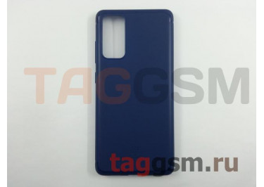 Задняя накладка для Samsung G780F Galaxy S20 FE (силикон, синяя) Baseus