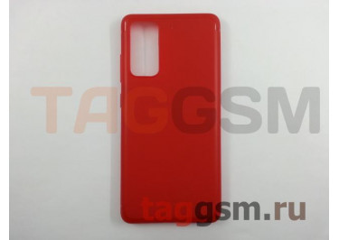 Задняя накладка для Samsung G780F Galaxy S20 FE (силикон, красная) Baseus
