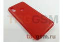 Задняя накладка для Xiaomi Redmi 7 (силикон, красная) Baseus