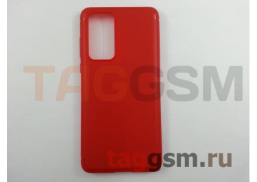 Задняя накладка для Huawei P40 (силикон, красная) Baseus