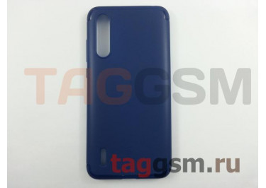 Задняя накладка для Xiaomi Mi 9 Lite / Mi CC9 (силикон, синяя) Baseus