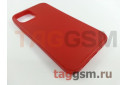 Задняя накладка для iPhone 12 / 12 Pro (силикон, красная) Baseus