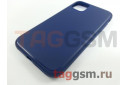 Задняя накладка для iPhone 11 (силикон, синяя) Baseus