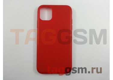 Задняя накладка для iPhone 11 (силикон, красная) Baseus