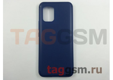 Задняя накладка для Xiaomi Mi 10 Lite (силикон, синяя) Baseus