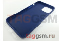 Задняя накладка для iPhone 12 Pro Max (силикон, синяя) Baseus