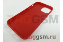 Задняя накладка для iPhone 12 Pro Max (силикон, красная) Baseus