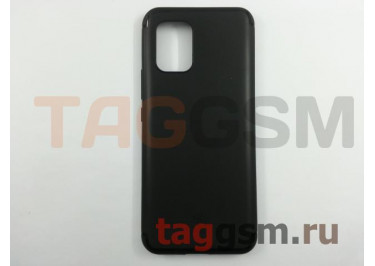 Задняя накладка для Xiaomi Mi 10 Lite (силикон, черная) Baseus