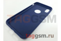 Задняя накладка для iPhone X / XS (силикон, синяя) Baseus