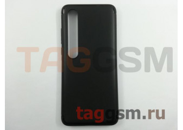 Задняя накладка для Xiaomi Mi 10 /  Mi 10 Pro (силикон, черная) Baseus