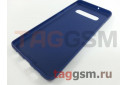 Задняя накладка для Samsung G975FD Galaxy S10 Plus (силикон, синяя) Baseus