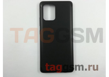 Задняя накладка для Samsung G770 Galaxy S10 Lite (силикон, черная) Baseus