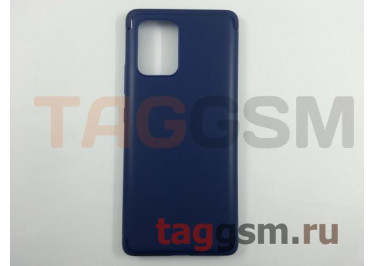Задняя накладка для Samsung G770 Galaxy S10 Lite (силикон, синяя) Baseus