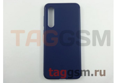 Задняя накладка для Xiaomi Mi 9 SE (силикон, синяя) Baseus