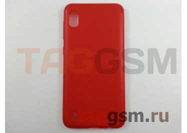 Задняя накладка для Samsung A10 / A105 Galaxy A10 (2019) / M105F Galaxy M10 (силикон, красная) Baseus