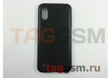 Задняя накладка для Samsung A01 / A015F / M01 / M015F Galaxy A01 / M01 (2019) (силикон, черная) Baseus