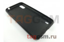 Задняя накладка для Samsung A01 / A015F / M01 / M015F Galaxy A01 / M01 (2019) (силикон, черная) Baseus