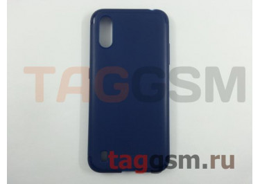 Задняя накладка для Samsung A01 / A015F / M01 / M015F Galaxy A01 / M01 (2019) (силикон, синяя) Baseus