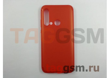 Задняя накладка для Huawei Nova 5i / P20 Lite (2019) (силикон, красная) Baseus