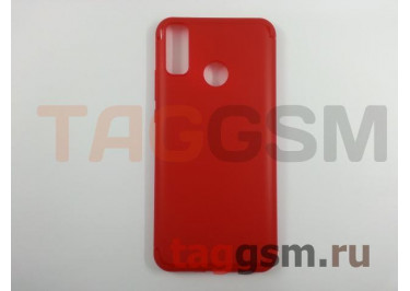 Задняя накладка для Huawei Honor Y8S (силикон, красная) Baseus