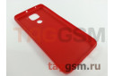 Задняя накладка для Xiaomi Redmi Note 9  (силикон, красная) Baseus