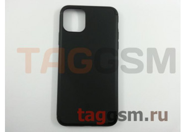 Задняя накладка для iPhone 11 Pro Max (силикон, черная) Baseus