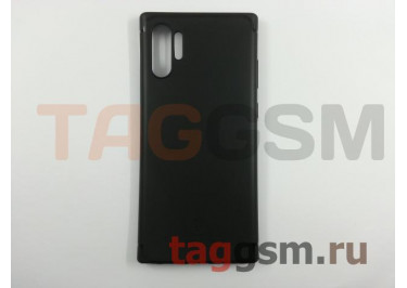 Задняя накладка для Samsung N976F Galaxy Note 10 Plus (силикон, черная) Baseus