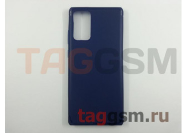 Задняя накладка для Samsung N980 Galaxy Note 20 (силикон, синяя) Baseus